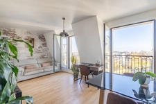 Appartement 2 pièces dernier étage avec vue dégagée – Quartier Panorama, Clamart