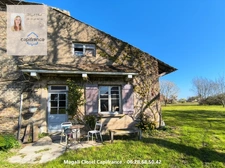 Ensemble immobilier de charme avec grange et pigeonnier sur terrain d'env 5700m2