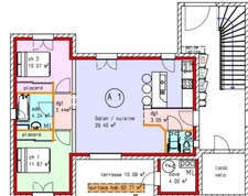 Appartement à vendre 3 pièces MARNAZ (74)