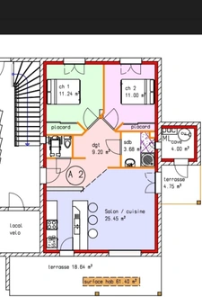 Appartement à vendre 3 pièces MARNAZ (74)