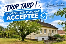 Maison à vendre de 87 m² - 2 chambres - Sous-sol total - Terrain de 1170 m² -  SAINT GEORGES SUR BAULCHE (89)