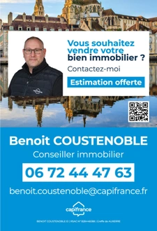 Venoy - Maison 103 m² - 4 chambres - Sous-sol total - Garage indépendant - Terrain 739 m²