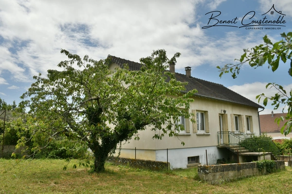 Maison à vendre de 87 m² - 2 chambres - Sous-sol total - Terrain de 1170 m² -  SAINT GEORGES SUR BAULCHE (89)