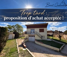 Maison à vendre de 51.2 m² à Auxerre, secteur Laborde – Sous-sol-total – 1 chambre - Terrain de 725 m²