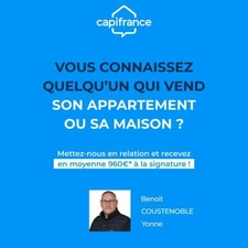 Maison à vendre de 188 m ²- 3 chambres à LABORDE commune de AUXERRE (89) - Terrain 1 740 m² - avec dépendances