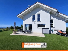 Maison contemporaine 5 pièces de 128 m² – 4 chambres – Vinzier – Calme absolu