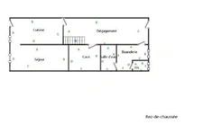 Maison de village à rénover – Fort potentiel au calme à Douvaine