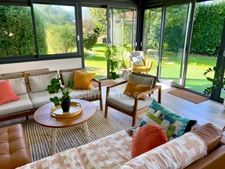 🏡 Charme de la pierre à 8 min des plages – 110 m² – Véranda récente – Jardin clos – ANGLES (85)