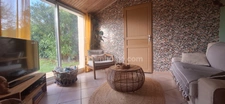 🏡 Charme de la pierre à 8 min des plages – 110 m² – Véranda récente – Jardin clos – ANGLES (85)