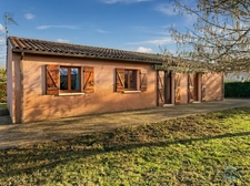 Gers (32) department, for sale in Barcelonne-du-Gers: Single-story, 4-room house with 105 m² of living space + attached garage and detached double garage on 1193 m² of land, in a quiet location
