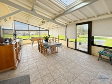 Gers (32) department, for sale in Barcelonne-du-Gers: 5-room house (T5) with 155 m² of living space + large garages, outbuildings and swimming pool on 8678 m² of land, in a quiet location