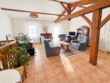 Gers (32), for sale near Aire-sur-l'Adour: fully renovated 5-room (T5) old stone house of 160 m² of living space + terraces and large double garage on 1592 m² of land, in a quiet location