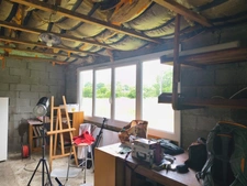 Haute-Garonne (31) department, for sale in Villeneuve-Lecussan: house to renovate, 5 rooms, 107m² of living space + carport on 730m² of land