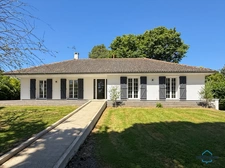 Dpt Landes (40), à vendre AIRE SUR L'ADOUR maison T4 de 140m² habitables + sous-sol intégral avec garage sur 2485m² de terrain
