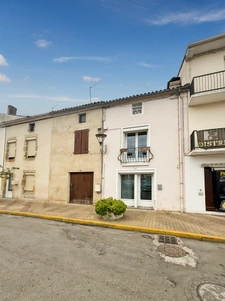 Dpt Landes (40), à vendre AIRE SUR L'ADOUR maison de ville T3 de 90 m² habitables + grenier, au centre-ville et au calme