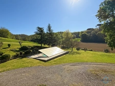 Gers (32), for sale in Viella: Superb character house with 8 rooms (T8) offering 270 m² of living space + large adjoining garage, carport and campervan shelter, swimming pool on 5493 m² of land, in a 
