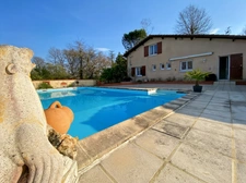 Dpt Landes (40), for sale AIRE SUR L'ADOUR Landes house T5 of 130 m² living space + 2 garages + terraces and large swimming pool on 5209 m² of land, in a quiet area