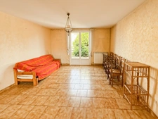 Dpt Gers (32), à vendre BARCELONNE DU GERS maison T4 de 90 m² habitables en plain-pied + garage et dépendance sur 684 m² de terrain, au calme