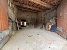 Hautes-Pyrénées (65), for sale in Trie-sur-Baïse: 2 large garages of 71 m² and 82 m² + upper floors on a total plot of 153 m², in the town center, in a quiet location