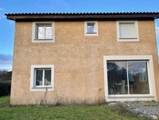 Dpt Gers (32), à vendre SAINTE-DODE Maison T4 de 105 m² habitables à terminer sur 3519 m² de terrain, au calme