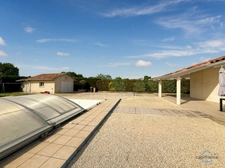 Gers (32) department, for sale in Barcelonne-du-Gers: beautiful contemporary 5-room house (T5) of 138 m² of living space on one level + terraces, swimming pool and garage on 1694 m² of land, in a quie