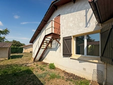Dpt Gers (32), à vendre BARCELONNE DU GERS maison T4 de 90 m² habitables en plain-pied + garage et dépendance sur 684 m² de terrain, au calme