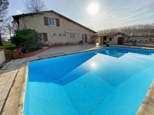 Dpt Landes (40), for sale AIRE SUR L'ADOUR Landes house T5 of 130 m² living space + 2 garages + terraces and large swimming pool on 5209 m² of land, in a quiet area