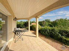 Gers (32) department, for sale in Barcelonne-du-Gers: beautiful contemporary 5-room house (T5) of 138 m² of living space on one level + terraces, swimming pool and garage on 1694 m² of land, in a quie