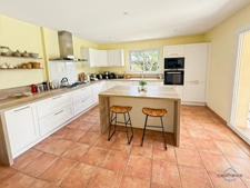 Landes (40) department, for sale in Aire-sur-l'Adour: contemporary 6-room house of 202m² of living space + terraces, pool house, 60m² garage and swimming pool on 2755m² of land, in a quiet location