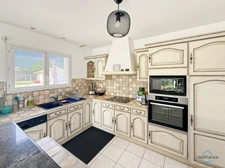 Gers (32) department, for sale in Barcelonne-du-Gers: beautiful contemporary 5-room house (T5) of 138 m² of living space on one level + terraces, swimming pool and garage on 1694 m² of land, in a quie