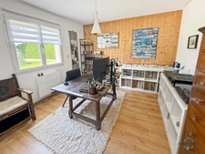 Landes (40) department, for sale in Aire-sur-l'Adour: contemporary 6-room house of 202m² of living space + terraces, pool house, 60m² garage and swimming pool on 2755m² of land, in a quiet location