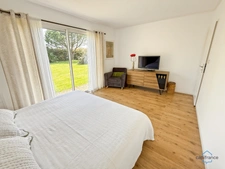 Landes (40) department, for sale in Aire-sur-l'Adour: contemporary 6-room house of 202m² of living space + terraces, pool house, 60m² garage and swimming pool on 2755m² of land, in a quiet location