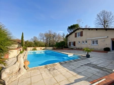 Dpt Landes (40), for sale AIRE SUR L'ADOUR Landes house T5 of 130 m² living space + 2 garages + terraces and large swimming pool on 5209 m² of land, in a quiet area