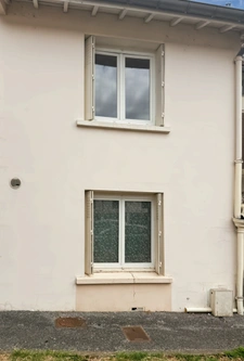 Dpt Landes (40), à vendre AIRE SUR L'ADOUR maison de ville T3 de 90 m² habitables + grenier, au centre-ville et au calme