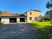Gers (32), for sale near Aire-sur-l'Adour: fully renovated 5-room (T5) old stone house of 160 m² of living space + terraces and large double garage on 1592 m² of land, in a quiet location