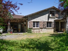 Haute-Garonne (31) department, for sale in Villeneuve-Lecussan: house to renovate, 5 rooms, 107m² of living space + carport on 730m² of land
