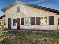 Dpt Gers (32), à vendre BARCELONNE DU GERS maison T4 de 90 m² habitables en plain-pied + garage et dépendance sur 684 m² de terrain, au calme