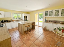 Landes (40) department, for sale in Aire-sur-l'Adour: contemporary 6-room house of 202m² of living space + terraces, pool house, 60m² garage and swimming pool on 2755m² of land, in a quiet location