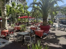 AIX LES BAINS (73) Restaurant Centre Ville, Grande Terrasse