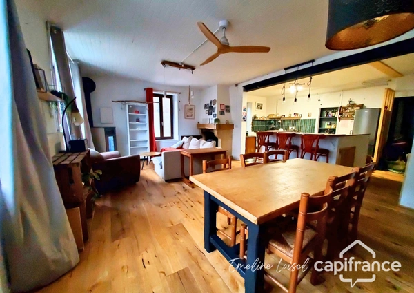 Appartement duplex 108 m² - 3 chambres - cave & atelier — La Balme de Rencurel (38680)