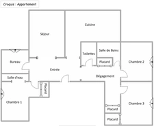 Appartement à vendre 5 pièces - THONON LES BAINS (74)