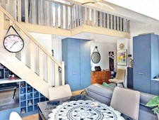 Appartement en attique 2 pièces THONON LES BAINS (74)