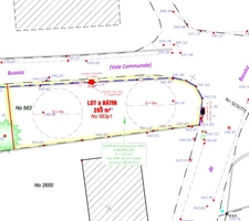 Terrain constructible - 285m² - SAINT CERGUES (74)
