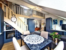 Appartement en attique 2 pièces THONON LES BAINS (74)