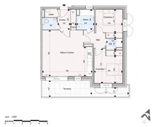 Appartement à vendre 3 pièces - 73,40m² - ABONDANCE (74)