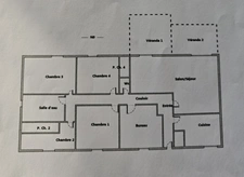 Maison 6 pièces – 110 m² habitables + grand sous‑sol – Terrain 1340 m² – Foucherans (39100)