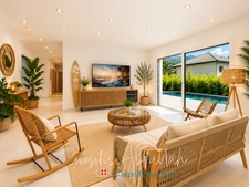 VILLA CONTEMPORAINE D'EXCEPTION – 192 m² DE PLAIN-PIED AVEC PISCINE - en limite de Gilly sur Isère