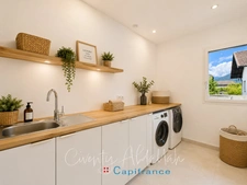 VILLA CONTEMPORAINE D'EXCEPTION – 192 m² DE PLAIN-PIED AVEC PISCINE - en limite de Gilly sur Isère