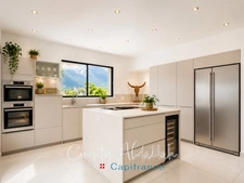 VILLA CONTEMPORAINE D'EXCEPTION – 192 m² DE PLAIN-PIED AVEC PISCINE - en limite de Gilly sur Isère