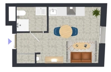 Dpt Moselle (57), à vendre MALROY Studio env 20 m²  